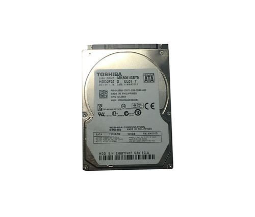 0HJRNY - Dell 500GB 7200RPM SATA 3Gb/s 2.5-inchHard Drive