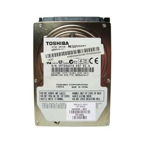 HP 500GB 7200RPM SATA 2.5 Hard Drive 603669-001 for ProLiant Servers