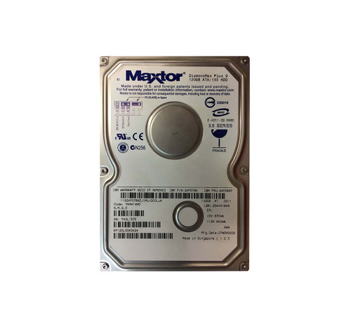Maxtor DiamondMax Plus 9 120GB 7200RPM ATA-133 3.5 Hard Drive - Compatible with ProLiant DL360p Gen8 Servers