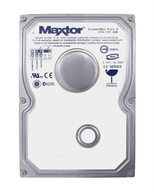 Maxtor DiamondMax Plus 9 160GB 7200RPM ATA-133 2MB Cache Internal Hard Drive for 3.5-inch servers