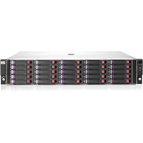 AW524A - HP StorageWorks D2700 Hard Drive Array 25 x HDD Installed 3.6 TB Installed HDD Capacity RAID Supported 25 x Total Bays 2U Rack-mountable