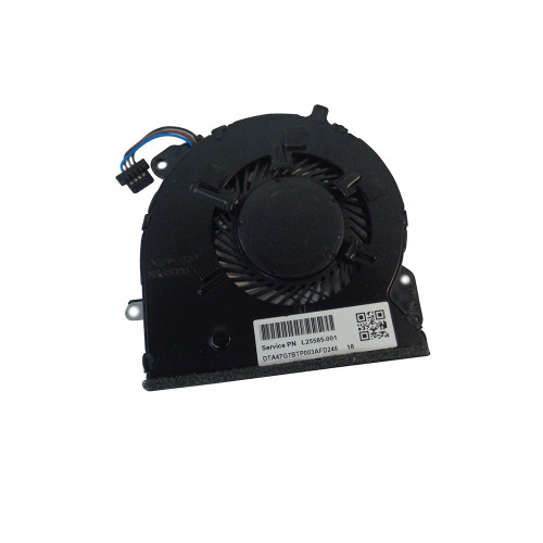 HP Cooling Fan for Pavilion 15-CS 15-CW laptop, part number L25585-001, compatible with HP Pavilion laptops.