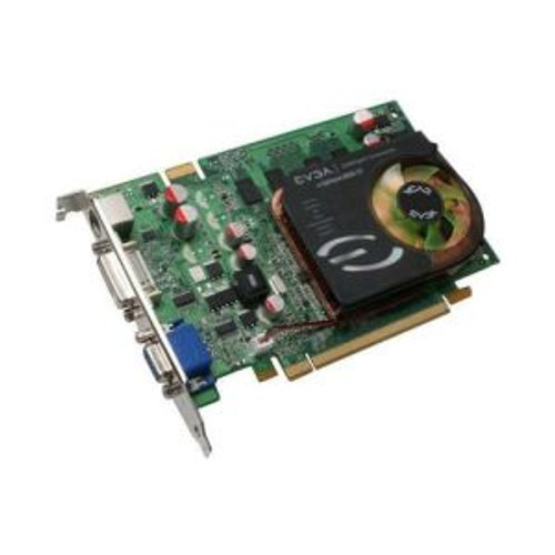 EVGA E-GeForce 8600 GT 512MB DDR2 Graphics Card for PCI Express x16 with DVI, HDTV, S-Video, and SLI Support