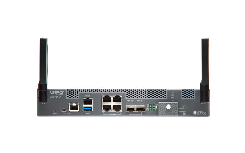 NFX150-C-S1-AA - Juniper NFX150-C 4 x 1000BASE-T 2 x Ports 1000BASE-X/10GBASE-X Ports 4 core x86 CPU with QAT 128 GB