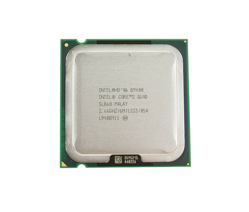 IBM 2.66GHz Core 2 Quad Q9400 Processor Upgrade for Desktop - 46R8644 - Compatible with 1333MHz FSB