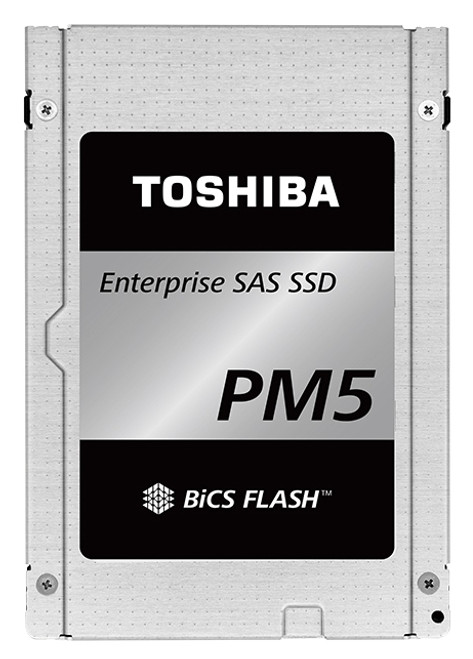 Toshiba Kioxia 3.84TB Triple-Level Cell SAS SSD for PowerEdge R730 Server - 2.5-inch, 12Gb/s SAS