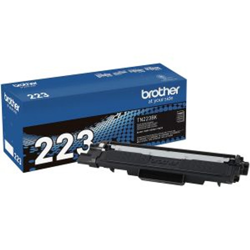 Brother TN223 Black Toner Cartridge for TN223BK, 1.4K Yield, Printer Supplies