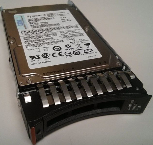 IBM 73GB 15000RPM SAS HDD 2.5 Slim Hot-Swap Drive with Tray - Compatible with Servers - 42D0673
