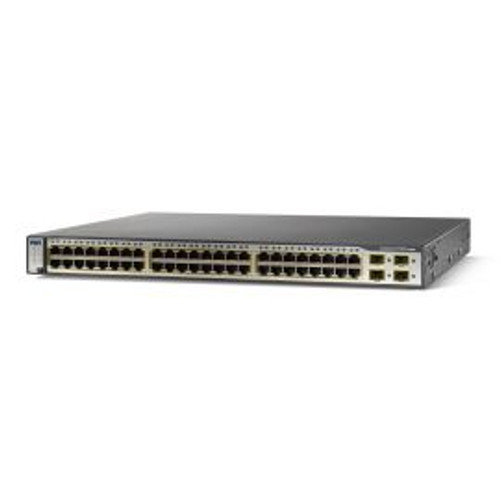 Cisco Catalyst 3750 48-Port PoE Switch for WS-C3750G-48TS-E Servers