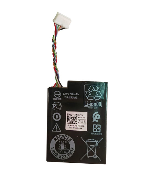 Dell NWJ48 720mAh 2.6Wh 3.7V Raid Controller Battery for PERC H740/H840 - Compatible with Dell servers