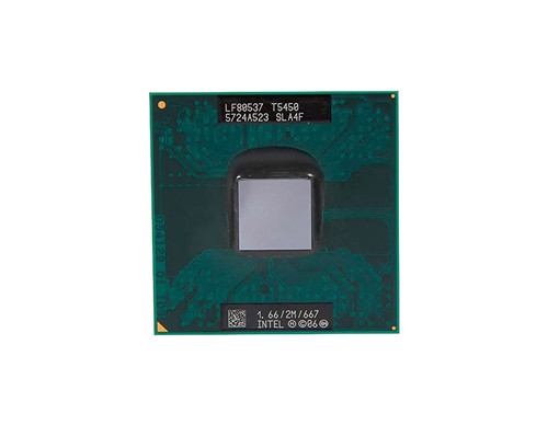 Toshiba Intel Core 2 Duo T5450 Processor for PPGA478 Socket - 1.66GHz, 667MHz FSB, 2MB L2 Cache - Dual Core - Laptop CPU