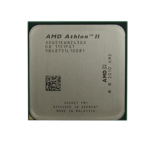AMD Athlon II X4 651k Quad-Core 3.00GHz Socket FM1 Processor for gaming PCs