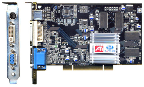 ATI Radeon R7000 64MB DDR DVI/VGA/AGP Video Graphics Card for Gaming