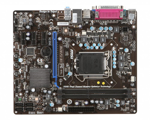 MSI H61M-P21-B3 Micro-ATX Motherboard for LGA 1155 Intel Processors, DDR3 Support, 4x SATA2 Ports