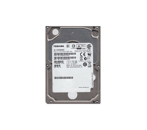 Toshiba 900GB SAS Hard Drive 10000RPM 6Gb/s 2.5-Inch HDEBC00JAA51 - Server Storage Solution