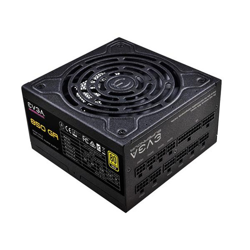 EVGA 220-GA-0850-X1 Power Supply for Gaming PC - 850W - Compatible with Gaming Desktops