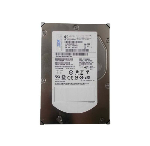 IBM 146GB 15000RPM SAS 3Gb/s Hot Swappable 3.5-Inch Hard Drive for BladeCenter S - Compatible with BladeCenter S servers
