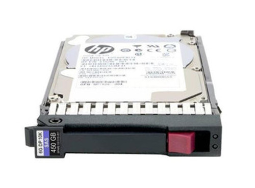 HP 450GB 10000RPM SAS 6Gb/s 2.5 Enterprise Hard Drive for P6000 Series M6625 EVA Enclosures