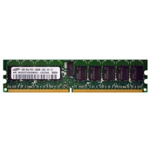 Samsung 1GB DDR2 PC2-3200 Registered ECC Memory for Servers - M393T2950BG0-CCCDS - 240-Pin DIMM - Single Rank