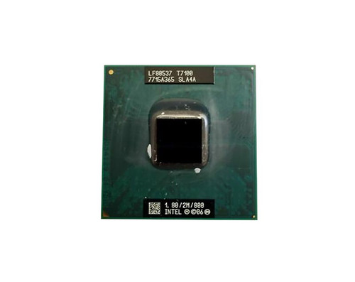 IBM 1.80GHz 800MHz FSB 2MB L2 Cache Intel Core 2 Duo T7100 Mobile Processor Upgrade for laptops