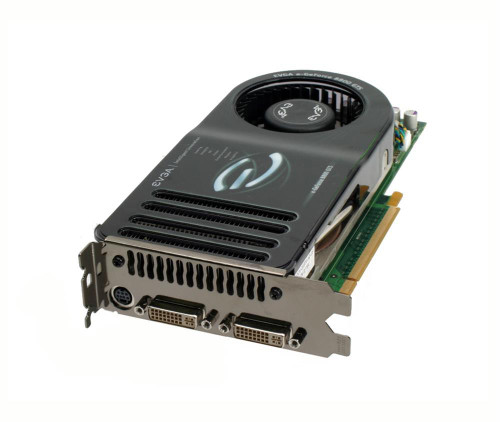 EVGA Nvidia GeForce 8800 GTS 640MB GDDR3 Graphics Card for PCI-Express - 640-P2-N821-BB - Gaming Video Card