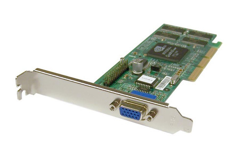 180P00390000CII Nvidia Gforce 2 Mx 32MB AGP Video Graphics Card with VGA Output for Gaming and Multimedia