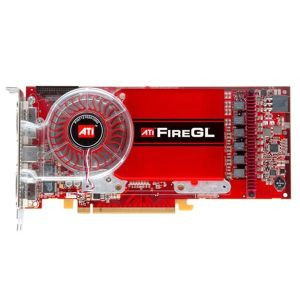 Dell 256MB ATI FireGL V7200 PCIe x16 Dual Monitor Graphics Card for DVI or VGA - Compatible with Dell computers