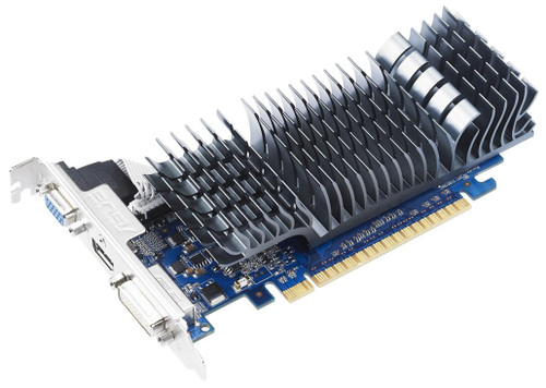 ASUS GT520-1GD3-CSM Nvidia GeForce GT520 1GB GDDR3 Low Profile Video Card - Compatible with PCI-Express 2.0 x16 slots