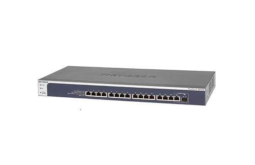 NetGear ProSafe XS716E 16-Port 10GBase-T Ethernet Switch for Managed Layer 2, 1-Port SFP+ Combo, Network Switch