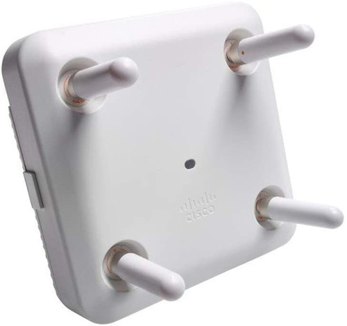 Cisco Aironet Mobility Express 1815M Series Reg Domain Z wireless access point mounted in a server rack