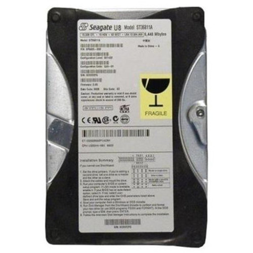 Seagate U8 Series 6.4GB 5400RPM IDE Ultra ATA/66 ATA-5 512KB Cache Hard Drive for 3.5-Inch Servers