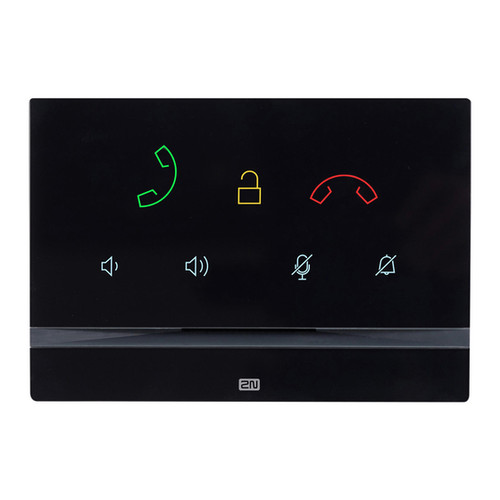 2N Telecommunications Indoor Talk Black Tempered Glass Intercom Panel - Compatible with ProLiant DL360p Gen8 Servers