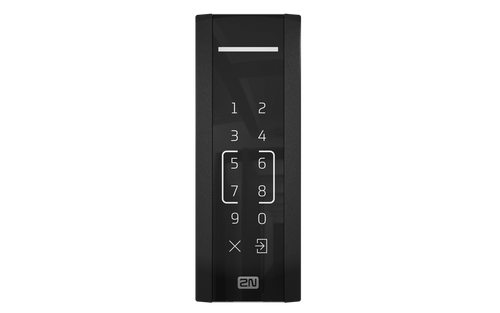 2N Telecommunications Access Unit M Touch keypad & RFID 125kHz 13.56MHz NFC for secure access control