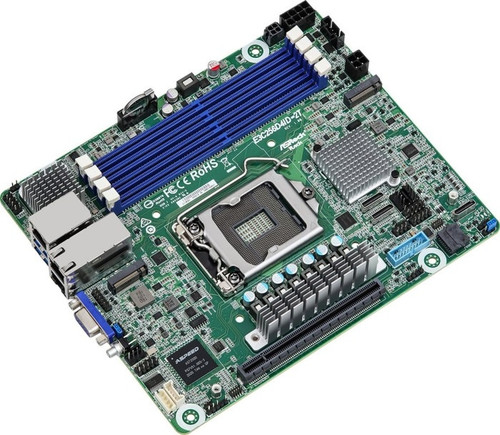 ASROCK E3C256D4ID-2T Motherboard Socket 1200 for High-Performance Computing Servers