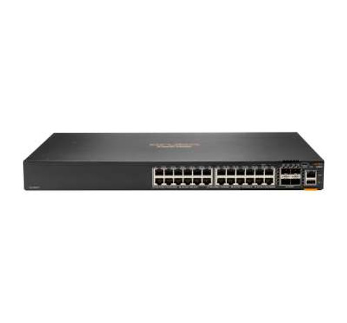 HPE Aruba 6200F 24G Class4 PoE 4SFP+ 370W Switch - Compatible with ProLiant DL360p Gen8 servers