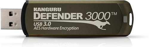 Kanguru Solutions Kanguru Defender 3000 64 GB USB Type-A flash drive for secure data storage