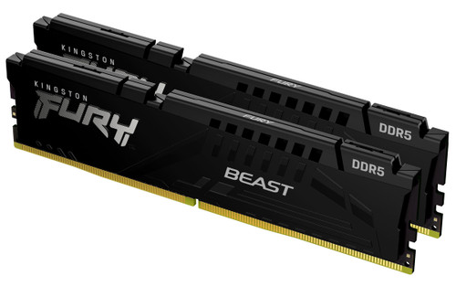 Kingston FURY Beast 64GB DDR5 5600MHz Memory Kit for 288-pin DIMM - KF556C36BBEK2-64