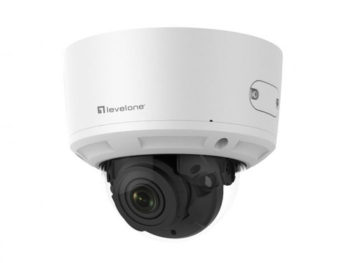 LevelOne IPCam FCS-3098 Z 8MP Dome Network Camera - H.265 IR, 13W Power - Outdoor Surveillance