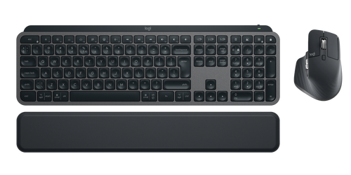 Logitech MX Keys Combo for Business Gen 2 RF Wireless + Bluetooth Keyboard - Compatible with 920-010932 - Office Product