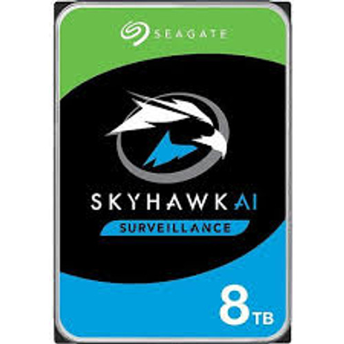 Seagate Surveillance HDD SkyHawk AI 8000GB 7200 RPM for security systems