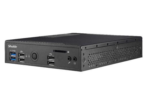 Shuttle XPC slim Barebone DS20U3V2 i3-10110U 2x LAN, compact design, ideal for small spaces