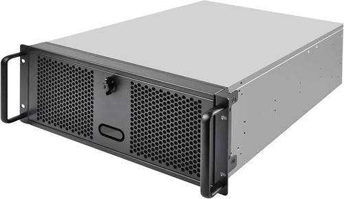 SilverStone RM400 Black Server Case 4U ATX - Compatible with Servers - Sleek Design