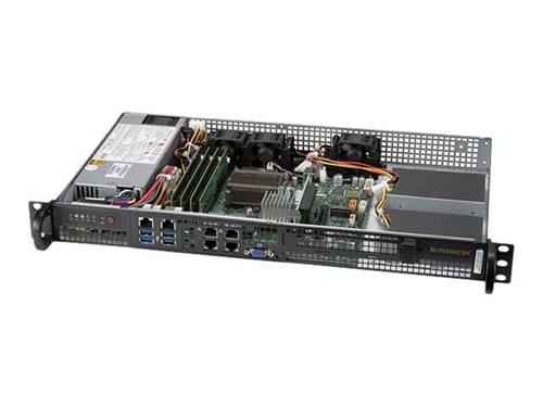 SuperMicro 5019A-FN5T DDR4-SDRAM 1U Rack Server - Compatible with ProLiant DL360p Gen8 servers