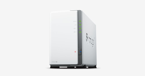 Synology DS223j 2-Bay NAS RTD1619B 1GB DDR4 USB3.2 GBE - Network Attached Storage for Home or Small Office