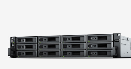 Synology RS2423RP+ 12-BAY Rackstation AMD Quad Core 8GB - Data storage server compatible with server racks