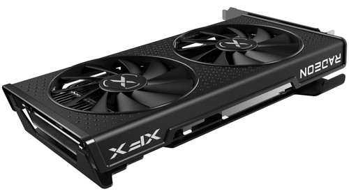 XFX SPEEDSTER SWFT 210 AMD Radeon RX 7600 Core Edition 8GB graphics card for gaming.