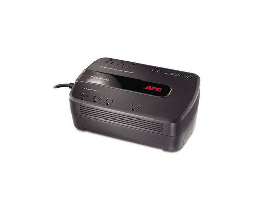 BE650G1-LM - APC 650VA 390-Watts 8 Outlets Back-UPS