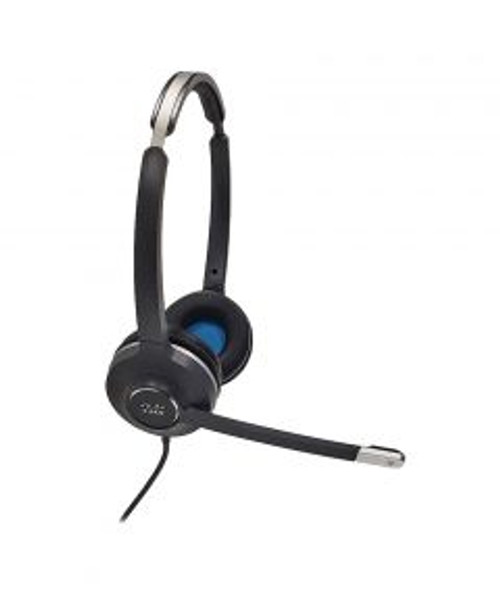 CP-HS-W-532-RJ= - Cisco 532 HeadSet Wired Dual with Quick Disconnect Coiled RJ Headset Cable Spare