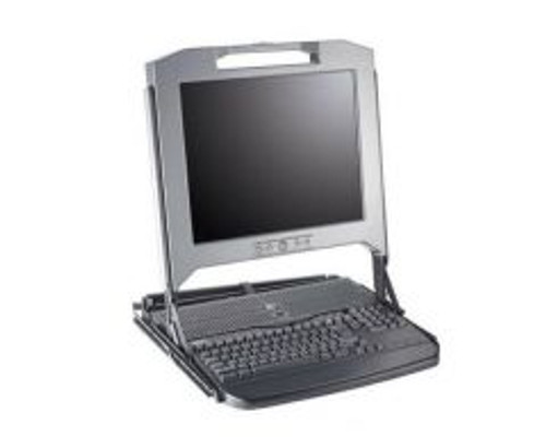 0FY452 - Dell 1U KMM 17-inch LCD Rackmount Monitor Server Rack Console with Touchpad and Keyboard