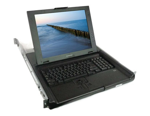 524401-001 - HP TFT5600 Rackmount Server Console Kit Keyboard and LCD Monitor